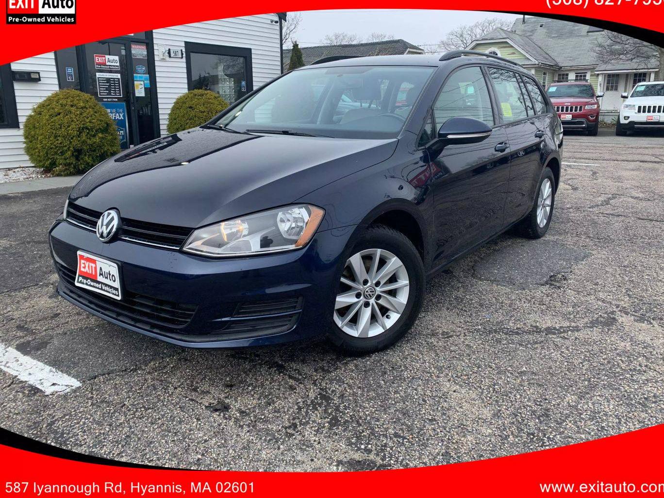 VOLKSWAGEN GOLF SPORTWAGEN 2017 3VWC17AU3HM528822 image